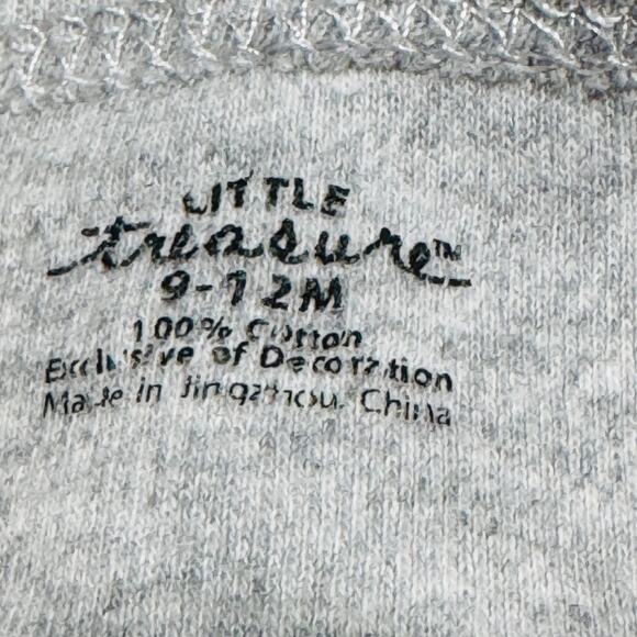 Little Treasures Baby Boy's DJ Headphone Onesie Bodysuit 9-12 Months - Picture 5 of 7